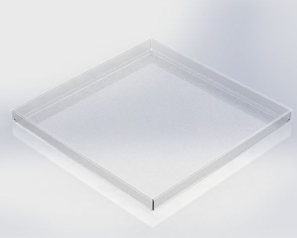 Frosted Clear Acrylic Trays