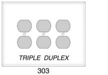P303_BNM: Triple Duplex Bronze