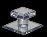 SMP: Mirror Acrylic Knob Self Stick