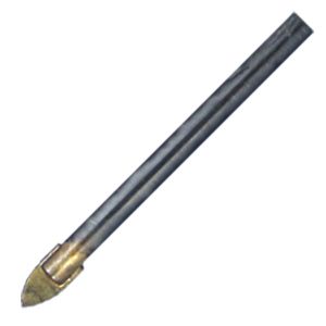 3/16" Carbide Tip Spear Point Glass Drill